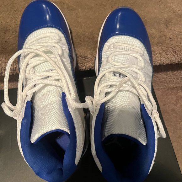 New Royal Blue size 9 Air Jordan High-Top Sneakers. Were my son’s👟, never wore! - Picture 7 of 10
